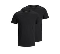T-shirt Jack & Jones jacbasic crew neck ss 2 pack noos Noir S