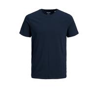 T-shirt Jack & Jones O-neck GT Organic basic Bleu 4XL