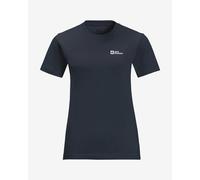 T-shirt Jack Wolfskin Essential manica corta blu notte donna - M