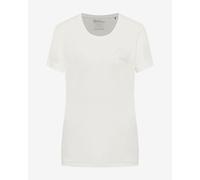 T-shirt Jack Wolfskin Peak Graphic manica corta bianco puro donna - M