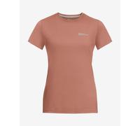 T-shirt Jack Wolfskin Prelight Trail manica corta rosa donna - XL