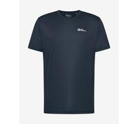T-shirt Jack Wolfskin Tech manica corta blu notte - XXL