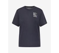 Jack Wolfskin Vonnan Graphic T W T-Shirt, Explore Graphite, L Donna