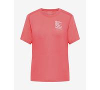 Jack Wolfskin Vonnan Graphic T W T-Shirt, Explore Sunset Coral, M Donna