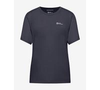 Jack Wolfskin Vonnan S/S T W T-Shirt, Grafite, L Donna