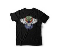T-Shirt Jeeg Robot d'Acciaio - Maglietta Uomo Robot Go Nagai Anni 80 (Nero, 46 L IT Uomo, l)