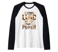 T-Shirt Jesus is My Superhero Maglia con Maniche Raglan