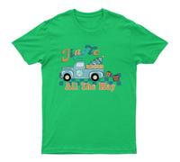T-shirt Jingle All The Way unisex regalo retrò divertente donna vintage...