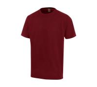 T-shirt Job+ rossa scura 100% cotone jersey
