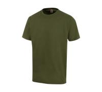 T-shirt Job+ verde militare 100% cotone jersey