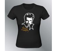 T-Shirt Johnny Hallyday S M L XL XXL Donna Cantante Rock Francese Harley