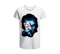 T-Shirt Joker Why So Serious Uomo Abbigliamento 100% Cotone Taglia dalla S a XXL