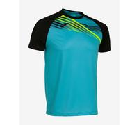T-shirt Joma Elite X manica corta celeste nero - XL