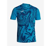T-shirt Joma Lion II manica corta celeste - S