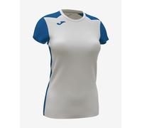 T-shirt Joma Record II Bicolor manica corta bianco blu donna - XXL