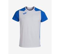 T-shirt Joma Record II Bicolor manica corta bianco blu - L