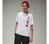 T-shirt Jordan Flight - Donna - Bianco S (IT 40-42)