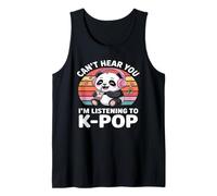 T-Shirt K-Pop Panda - Non Ti Sento, STO ascoltando K-Pop Canotta