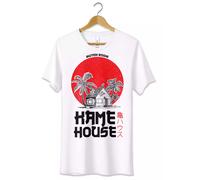 T-Shirt Kame House Casa Genio delle Tartarughe Maglietta Tshirt Dragon Ball Z
