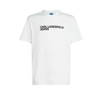 Karl Lagerfeld Jeans A1m17002 Short Sleeve T-shirt Bianco L Uomo