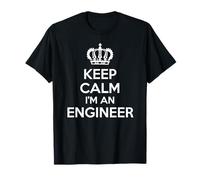T-shirt Keep Calm I'm An Engineer Maglietta
