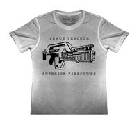 T-Shirt KIDS ALIENI Pace Attraverso Superiore Potere Di Fuoco MARINE FROST M41A