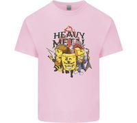 T-Shirt Kids Heavy Metal Chimica Tavola Periodica Ragazzi Ragazze