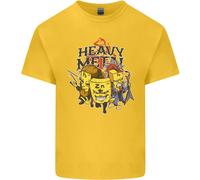 T-Shirt Kids Heavy Metal Chimica Tavola Periodica Ragazzi Ragazze