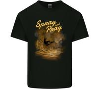 T-Shirt Kitesurfing Spray And Pray Per Bambini