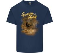 T-Shirt Kitesurfing Spray And Pray Per Bambini