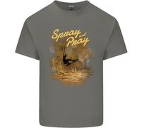 T-Shirt Kitesurfing Spray And Pray Per Bambini