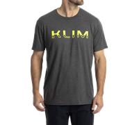 T-Shirt Klim Petrol Tri-Blend Melange Carbone/Hi-VisXXL Melange Carbone,Hi-Vis