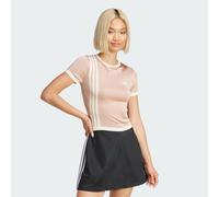 T-shirt Knitted 3-Stripes Short Ash Pearl S