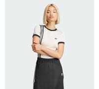 T-shirt Knitted 3-Stripes Short Cream White M