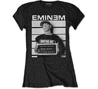 T-Shirt # L Black Femmina # Arrest