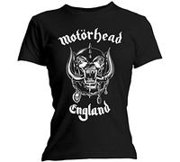 T-Shirt # L Unisex Black # England
