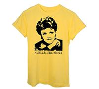 T-Shirt La Signora in Giallo Jessica Fletcher Murder She Wrote - Famosi - Uomo-L - Gialla
