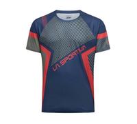 T-shirt La Sportiva Flow Blu Rosso, Taglia S