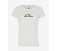 T-shirt La Sportiva Footstep Tee manica corta bianco giallo donna - M