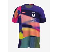 Santini La Vuelta Madrid Short Sleeve T-shirt Multicolor S Uomo,Donna