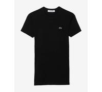 T-shirt Lacoste Basic manica corta nero donna - 38