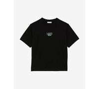 T-shirt Lacoste Cotton Classic manica corta nero donna - 34