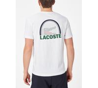 T-shirt Lacoste Lacoste Tennis x Daniil Medvedev manica corta bianco - M