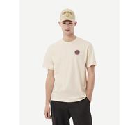 T-shirt Lacoste Multi Print Logo manica corta beige - M