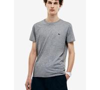 T-shirt Lacoste Pima manica corta grigio chiaro - XL