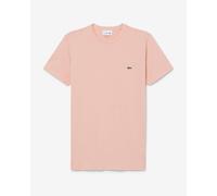 T-shirt Lacoste Pima manica corta rosa chiaro - XXL