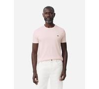 Lacoste Uomo T-Shirt Crew Logo, Rosa, XX-Large