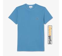 Lacoste T-shirt a girocollo Bleu-JBK in cotone Pima da uomo 2XL Azzurro
