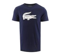 Maglietta da uomo Lacoste Big Logo Core Performance T-Shirt Navy Blue/White XL XL