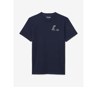 T-shirt da uomo Lacoste Ultra Dry Printed - navy blue - Blu (L)
